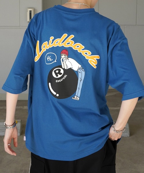 Red Cap Girl（レッドキャプガール）の「【RED CAP GIRL】ワンポイント刺繍 半袖Tシャツ（Tシャツ/カットソー・メンズ・杢グレー/ホワイト/チャコールグレー/グリーン/ブラック系その他/グレー系その他/ブルー系その他/ホワイト系その他/ブルー系その他3/グレー系3/ホワイト系その他2/ブルー系その他2/グレー系その他3/ブラック系その他2/グリーン系その他2/ホワイト系その他3/サックスブルー系5/ブラック系その他5/ホワイト系その他4/ブラック系その他4/ホワイト系その他5/グレー系その他5/サックスブルー系4/グレー系その他4・M/L/XL）」の22枚目の写真