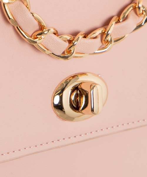 WEGO（ウィゴー）の「WEGO/ミラクルチェーン痛ショルダー（ショルダーバッグ・レディース・ホワイト/ブラック/ブラウン/グレー/サックスブルー/ピンク/ブルー/グリーン系その他/ライトパープル・FREE）」の21枚目の写真