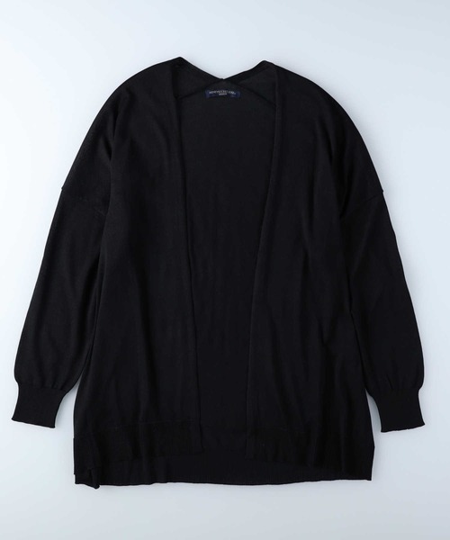 Right-on(ライトオン)の「【接触冷感】【HONEYSUCKLE ROSE】サラサラ冷感カーディガン / UVカット(カーディガン/ボレロ・レディース・ライトグレー/ブラック/ネイビー/グリーン・L/M)」の16枚目の写真