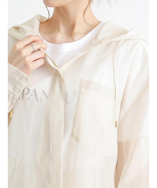 Te chichi（テチチ）の「シアーフードシャツ（シャツ/ブラウス・レディース・ブラウン/ベージュ・ﾌﾘ-）」の22枚目の写真