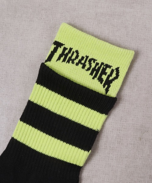 THRASHER（スラッシャー）の「THRASHER スラッシャー 3足セット クォーター ソックス（ソックス/靴下・メンズ・ブラック系その他2/ブラック系その他・FREE）」の11枚目の写真