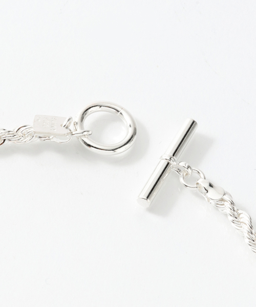 on the sunny side of the street（オンザサニーサイドオブザストリート）の「【On The Sunny Side Of The Street】Twist RopeChain Choker 43cm（チョーカー・メンズ・シルバー・FREE）」の5枚目の写真