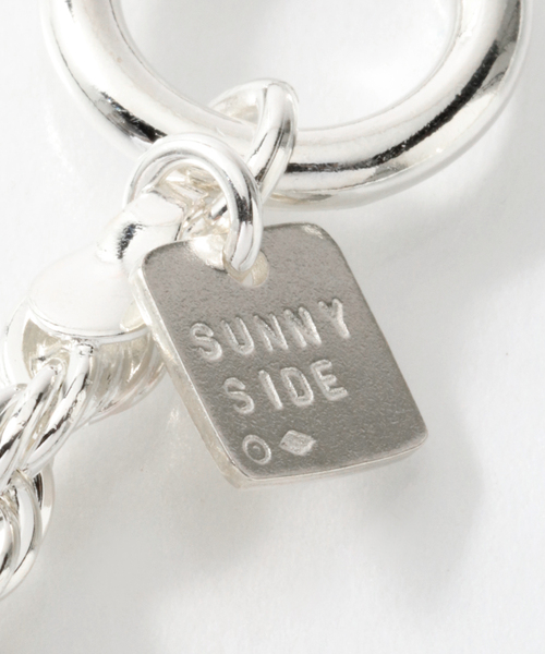 on the sunny side of the street（オンザサニーサイドオブザストリート）の「【On The Sunny Side Of The Street】Twist RopeChain Choker 43cm（チョーカー・メンズ・シルバー・FREE）」の3枚目の写真
