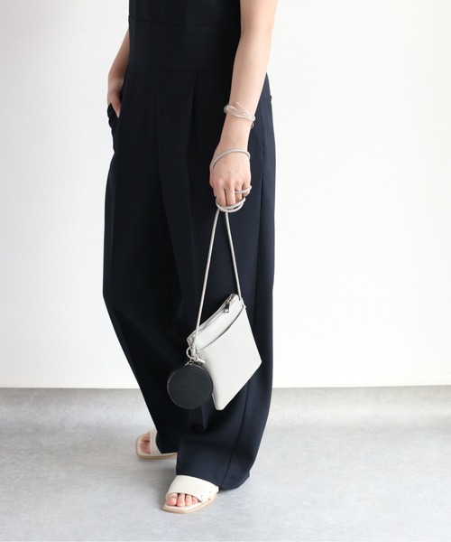 cepo(セポ)の「マルポーチツキミニショルダー(ショルダーバッグ・レディース・ブラック/グレー/ブルー・FREE)」の14枚目の写真