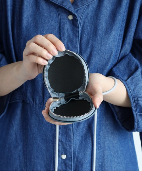 cepo(セポ)の「マルポーチツキミニショルダー(ショルダーバッグ・レディース・ブラック/グレー/ブルー・FREE)」の7枚目の写真