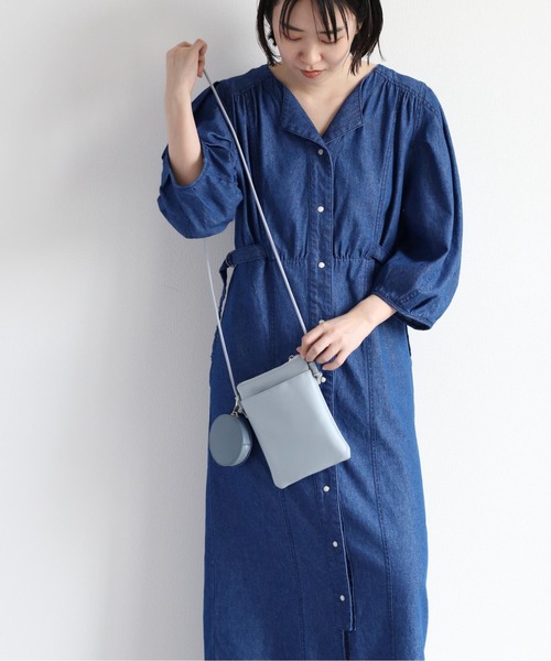 cepo(セポ)の「マルポーチツキミニショルダー(ショルダーバッグ・レディース・ブラック/グレー/ブルー・FREE)」の6枚目の写真