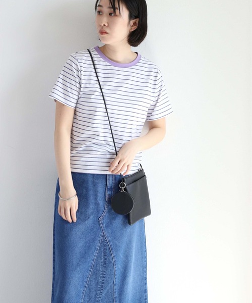 cepo(セポ)の「マルポーチツキミニショルダー(ショルダーバッグ・レディース・ブラック/グレー/ブルー・FREE)」の8枚目の写真