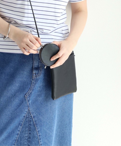 cepo(セポ)の「マルポーチツキミニショルダー(ショルダーバッグ・レディース・ブラック/グレー/ブルー・FREE)」の5枚目の写真