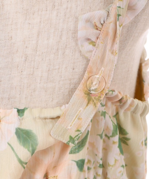 axes femme（アクシーズファム）の「ハイビスカス柄ワンピース