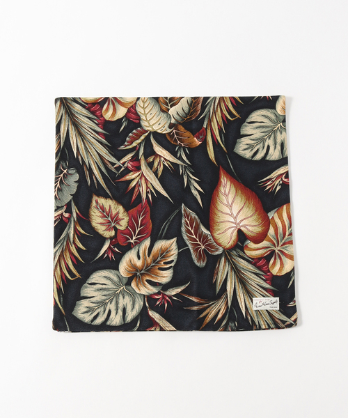 45X45 BARKCLOTH CUSHION COVER ハワイアン クッションカバー