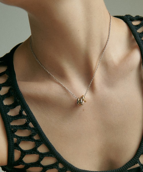 GOLDY（ゴールディ）の「カルテット リング ネックレス（ネックレス