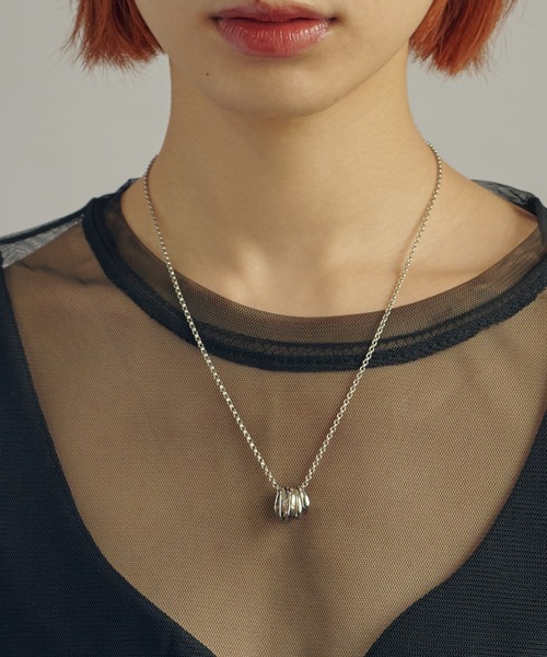 GOLDY（ゴールディ）の「カルテット リング ネックレス（ネックレス・レディース・その他1/ゴールド/シルバー・FREE）」の12枚目の写真