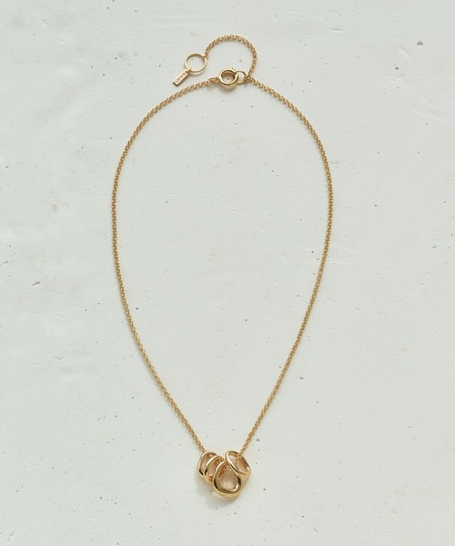 GOLDY（ゴールディ）の「カルテット リング ネックレス（ネックレス・レディース・その他1/ゴールド/シルバー・FREE）」の10枚目の写真