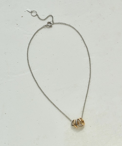 GOLDY（ゴールディ）の「カルテット リング ネックレス（ネックレス・レディース・その他1/ゴールド/シルバー・FREE）」の8枚目の写真