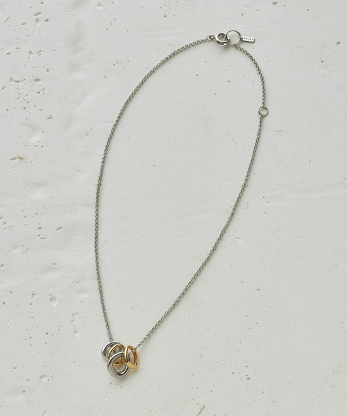 GOLDY（ゴールディ）の「カルテット リング ネックレス（ネックレス・レディース・その他1/ゴールド/シルバー・FREE）」の14枚目の写真