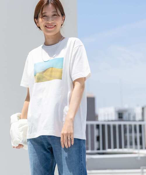 URBAN RESEARCH DOORS(アーバンリサーチドアーズ)の「フォトプリントハーフスリーブTシャツ(Tシャツ/カットソー・レディース・ホワイト/ホワイト系その他・MEDIUM)」の22枚目の写真