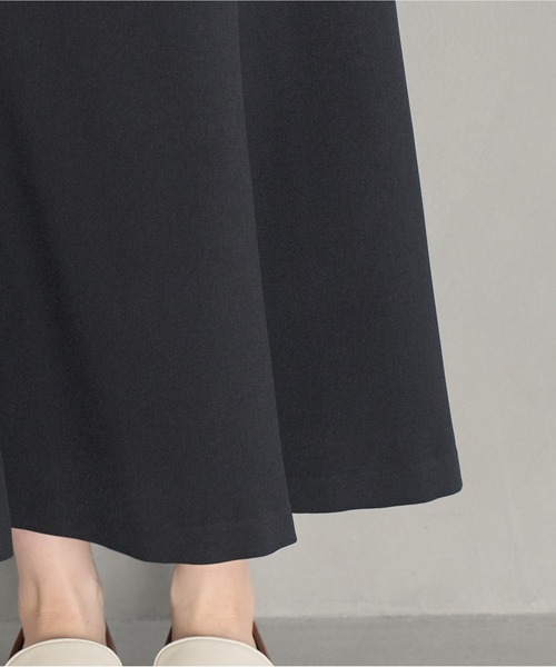 VIS（ビス）の「【防シワ】パウダリーツイルマーメイドスカート（スカート・レディース・ブラック/チャコールグレー/ピンク・S/M）」の5枚目の写真