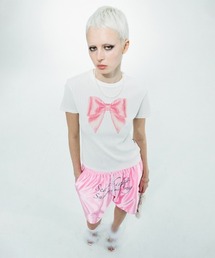 SCULPTOR | Big Bow Crop Top/ビックボーウクロップトップ(Tシャツ/カットソー)