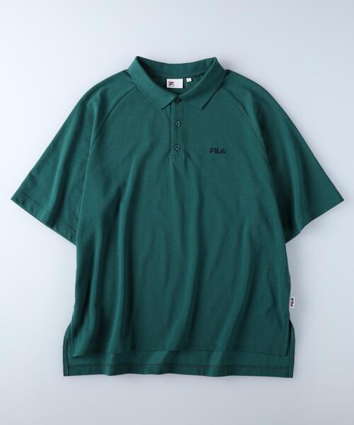 FILA(フィラ)の「FILA(フィラ)ラグランポロシャツ(ポロシャツ・レディース・ブラック/グリーン・L/M)」の20枚目の写真