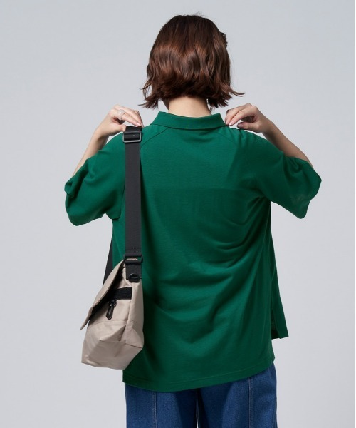 FILA（フィラ）の「【FILA】ラグランポロシャツ（Tシャツ/カットソー・レディース・ブラック/グリーン・L/M）」の13枚目の写真