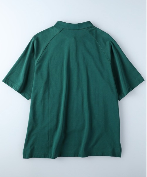 FILA（フィラ）の「【FILA】ラグランポロシャツ（Tシャツ/カットソー・レディース・ブラック/グリーン・L/M）」の7枚目の写真