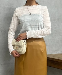 un dix cors | 前後2WAYシャーリングシアープルオーバー(Tシャツ/カットソー)