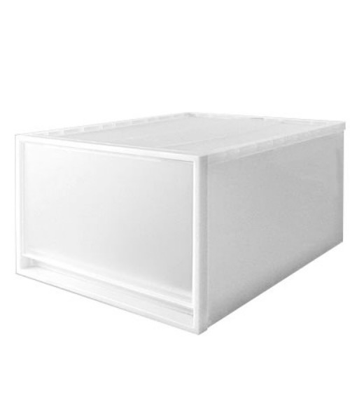 ポリプロピレンクローゼットケース・引出式・深 （V）約幅44×奥行