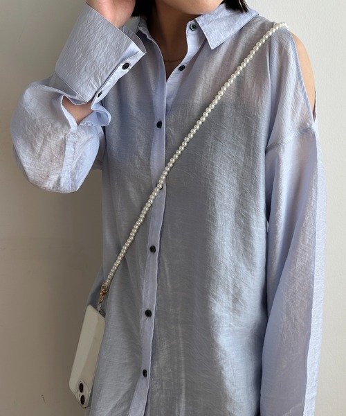 DISCOAT（ディスコート）の「スマホチェーンショルダーストラップ（スマホグッズ・レディース・ホワイト/ゴールド/シルバー/グレー/ホワイト系その他3/ホワイト系その他/ブラック系その他/ブラック/アイボリー/ホワイト系その他2・FREE）」の19枚目の写真