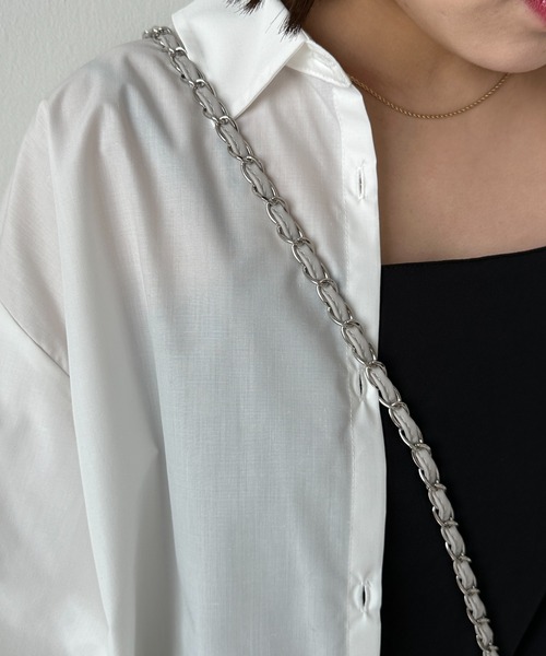 DISCOAT（ディスコート）の「スマホチェーンショルダーストラップ（スマホグッズ・レディース・ホワイト/ゴールド/シルバー/グレー/ホワイト系その他3/ホワイト系その他/ブラック系その他/ブラック/アイボリー/ホワイト系その他2・FREE）」の21枚目の写真