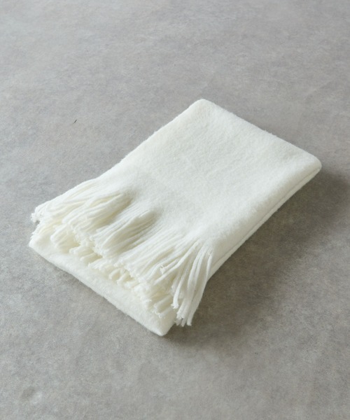 un dix cors(アンディコール)の「パステルストール(ストール/ショール・レディース・ピンク/ホワイト/チャコールグレー/イエロー・FREE)」の2枚目の写真