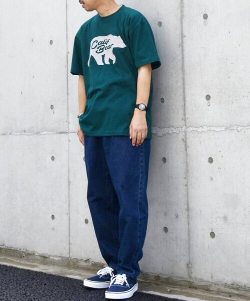 SHIPS any(シップス エニィ)の「SHIPS any: アニマル プリント デザイン Tシャツ(Tシャツ/カットソー・メンズ・グリーン/ブラック/ホワイト系その他/ホワイト・X-LARGE/LARGE/MEDIUM)」の5枚目の写真