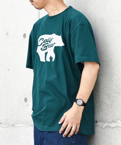 SHIPS any(シップス エニィ)の「SHIPS any: アニマル プリント デザイン Tシャツ(Tシャツ/カットソー・メンズ・グリーン/ブラック/ホワイト系その他/ホワイト・X-LARGE/LARGE/MEDIUM)」の8枚目の写真