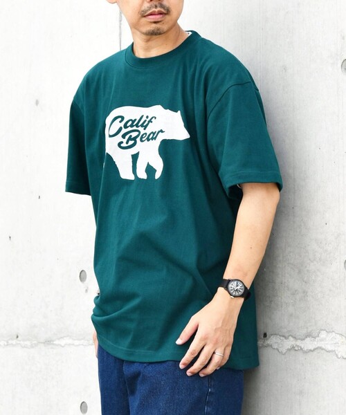 SHIPS any(シップス エニィ)の「SHIPS any: アニマル プリント デザイン Tシャツ(Tシャツ/カットソー・メンズ・グリーン/ブラック/ホワイト系その他/ホワイト・X-LARGE/LARGE/MEDIUM)」の9枚目の写真