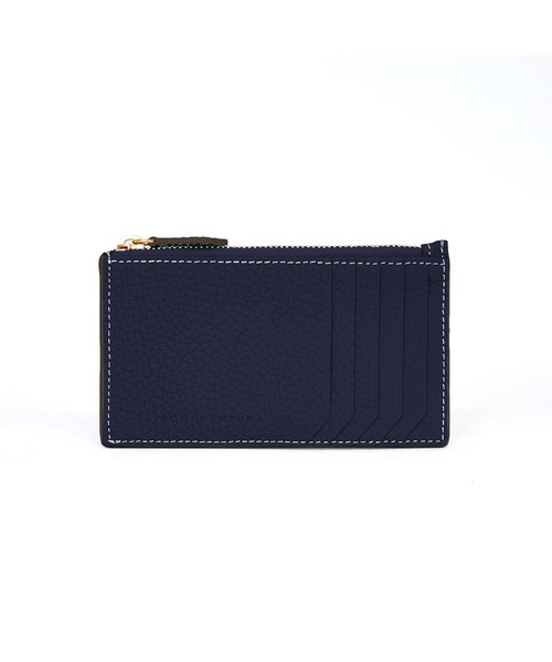 一度のみ使用　ボナベンチュラ　ミニジップ ウォレット シュリンクレザー ボナベンチュラ】ミニジップ ウォレット シュリンクレザー – GQ SHOP