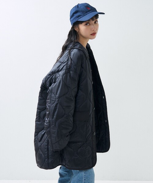 FREAK'S STORE(フリークスストア)の「襟付き キルトライナー ジャケット(その他アウター・レディース・オリーブ/オフホワイト/ブラック・フリ-)」の20枚目の写真