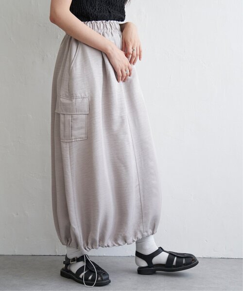 VENCEEXCHANGE（ヴァンスエクスチェンジ）の「【2WAY】ヴィンテージツイルカーゴスカート（スカート・レディース・ブラック/グレー/ブラウン系/グリーン・FREE）」の7枚目の写真