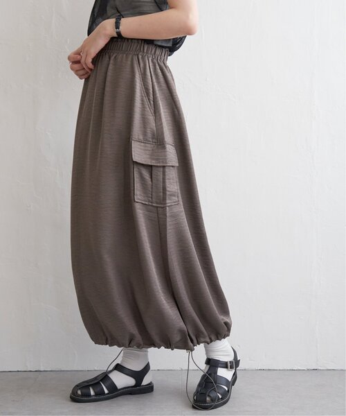 VENCEEXCHANGE（ヴァンスエクスチェンジ）の「【2WAY】ヴィンテージツイルカーゴスカート（スカート・レディース・ブラック/グレー/ブラウン系/グリーン・FREE）」の11枚目の写真