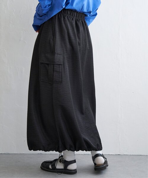 VENCEEXCHANGE（ヴァンスエクスチェンジ）の「【2WAY】ヴィンテージツイルカーゴスカート（スカート・レディース・ブラック/グレー/ブラウン系/グリーン・FREE）」の16枚目の写真