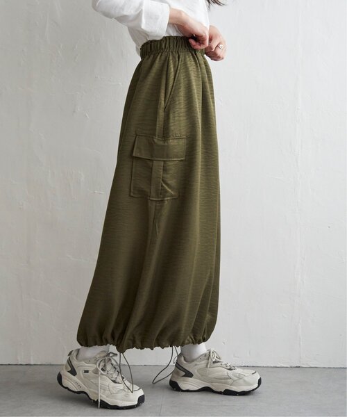 VENCEEXCHANGE（ヴァンスエクスチェンジ）の「【2WAY】ヴィンテージツイルカーゴスカート（スカート・レディース・ブラック/グレー/ブラウン系/グリーン・FREE）」の17枚目の写真