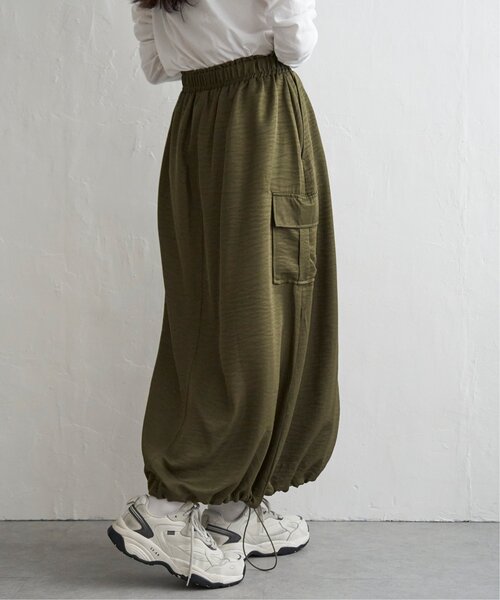 VENCEEXCHANGE（ヴァンスエクスチェンジ）の「【2WAY】ヴィンテージツイルカーゴスカート（スカート・レディース・ブラック/グレー/ブラウン系/グリーン・FREE）」の18枚目の写真