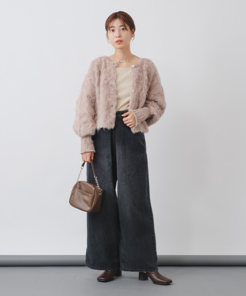 Kastane（カスタネ）の「キューブBAG（ショルダーバッグ・レディース・アイボリー/ブラック/ブラウン・FREE）」の20枚目の写真