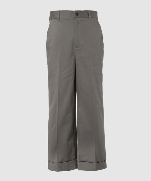 DIGAWEL（ディガウェル）の「CP cropped slacks① cotton（スラックス