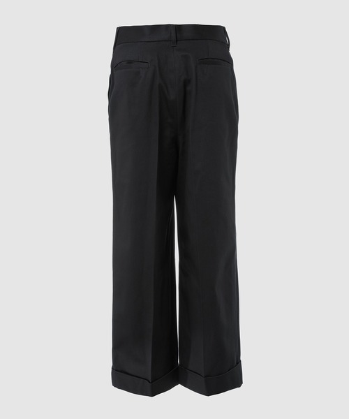 DIGAWEL(ディガウェル)の「CP cropped slacks① cotton(スラックス・メンズ・キャメル/ブルーグレー/ブラック・2)」の10枚目の写真