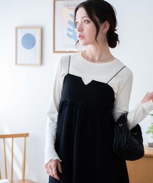 WEGO | WEGO/ソフトタッチクルーネックロンT(Tシャツ/カットソー)