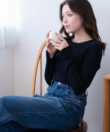 WEGO | WEGO/ソフトタッチクルーネックロンT(Tシャツ/カットソー)