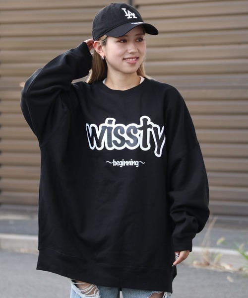wissty（ウィスティー）の「wissty-ロゴスウェット（スウェット・メンズ・ブラック/グレー・M/L）」の10枚目の写真
