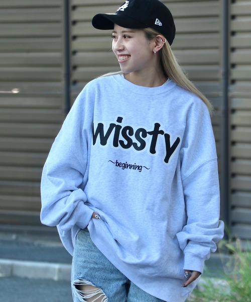wissty（ウィスティー）の「wissty-ロゴスウェット（スウェット・メンズ・ブラック/グレー・M/L）」の14枚目の写真