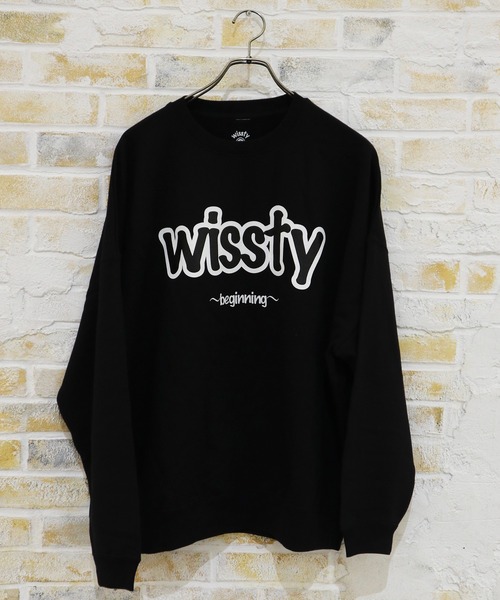 wissty（ウィスティー）の「wissty-ロゴスウェット（スウェット・メンズ・ブラック/グレー・M/L）」の15枚目の写真