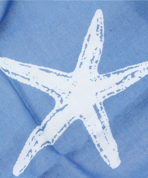 Kahiko(カヒコ)の「【kahiko】STARFISH★サローン(ストール/ショール・レディース・ブルー/ホワイト/ピンク/ミント・FREE)」の7枚目の写真