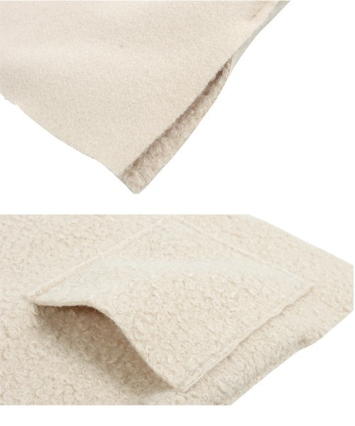 KOBE LETTUCE（コウベレタス）の「リバーシブルベスト（ベスト・レディース・ライトベージュ/グレー/ブラック・M）」の7枚目の写真